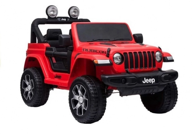 Jeep Wrangler Rubicon Elektroauto Rot