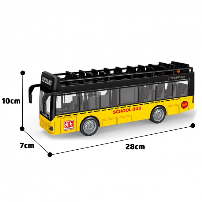 WOOPIE Bus mit Lichtern und öffnenden Türen