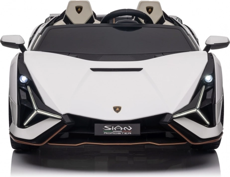 Elektrisches Kinderauto Lamborghini Sian 24V – Weiß