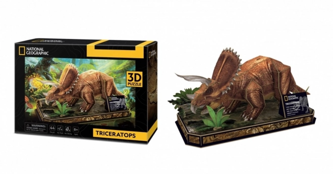 3D-Puzzle National Geographic Triceratops