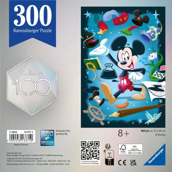 Disney 100 Jahre: Mickey Puzzle 300 Teile