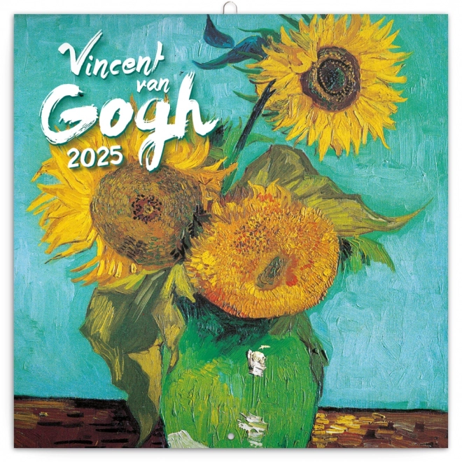 Notique Wandkalender Vincent van Gogh 2025, 30 x 30 cm