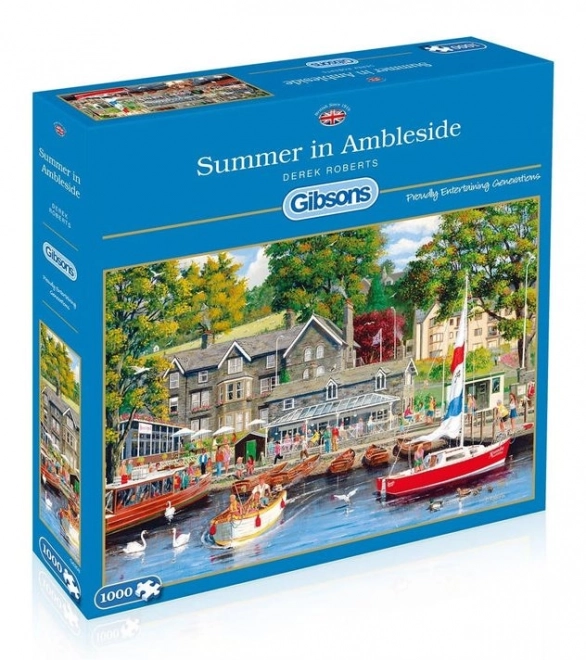 Gibsons Puzzle Sommer in Ambleside 1000 Teile