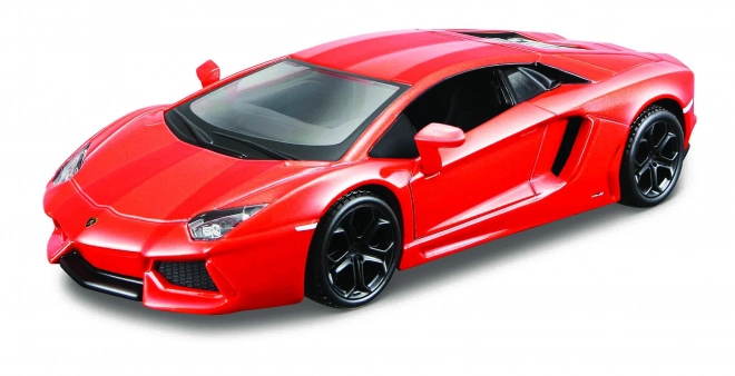 Lamborghini Aventador Coupe Modellauto Orange