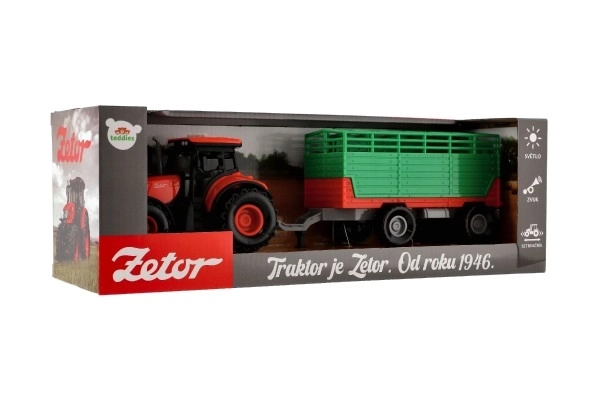 Traktor Zetor mit Anhänger