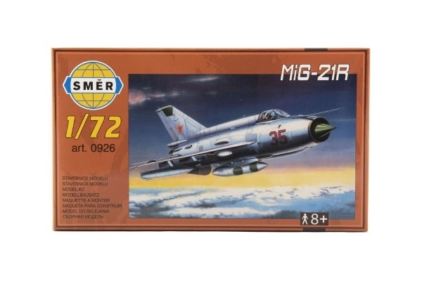 Realistisches Modell MiG-21R im Maßstab 1:72