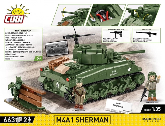 M4A1 Sherman Panzer Baukasten