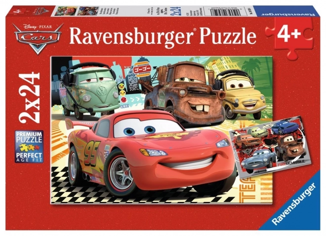 Ravensburger Puzzle Cars 2: Europareise 2x24 Teile