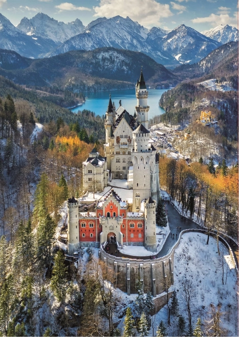 Educa Puzzle Neuschwanstein Schloss Aus Der Luft 1000 Teile