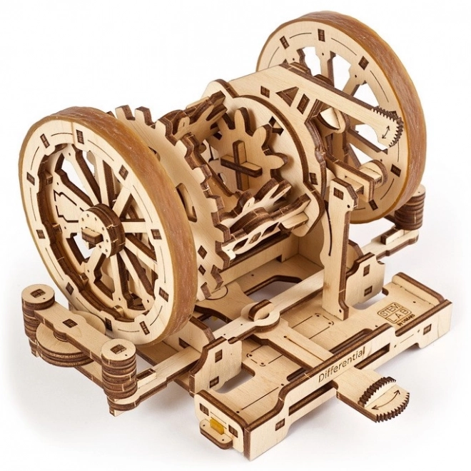 Ugears 3D Holzmechanisches Puzzle STEM Differenzial