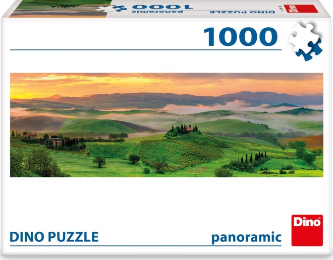 Panoramapuzzle Val d'Orcia Toskana Italien 1000 Teile