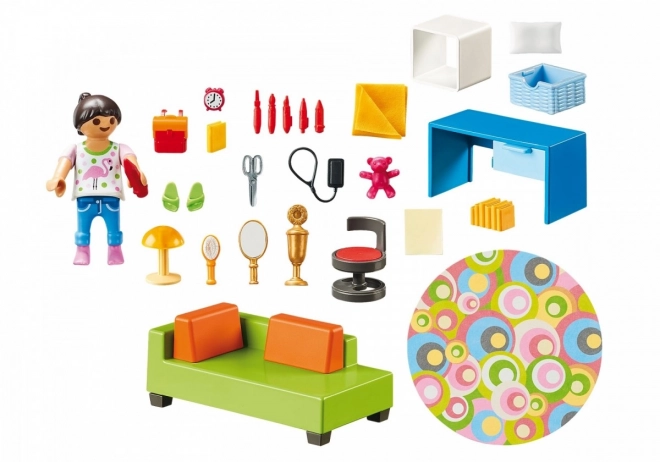 Spielset Teenagerzimmer mit Figuren