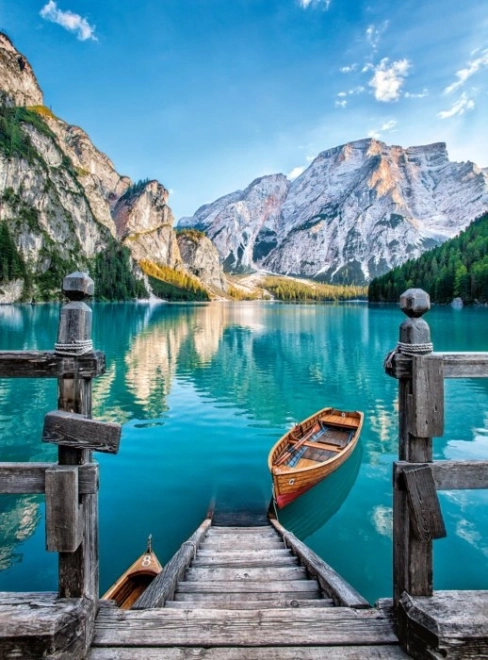 Clementoni Puzzle Lago di Braies, Italien 500 Teile