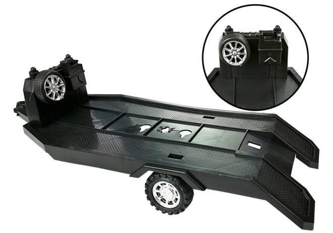 Autotransporter mit Auffahrten