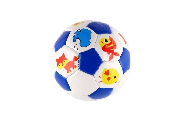 Kleiner Fußball Junior 15cm Leder Mix Farben