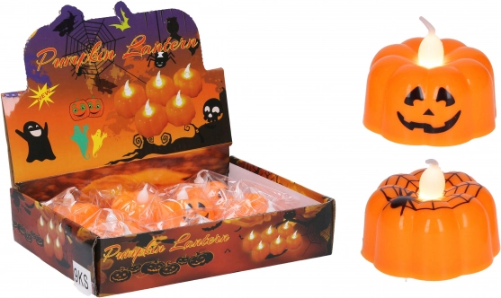 Leuchtender Halloween-Kürbis 4,8 × 4,8 × 4,3 cm