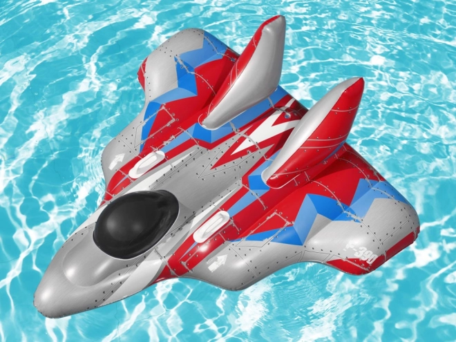 Aufblasbarer Space Racer Schwimmer mit Griffen