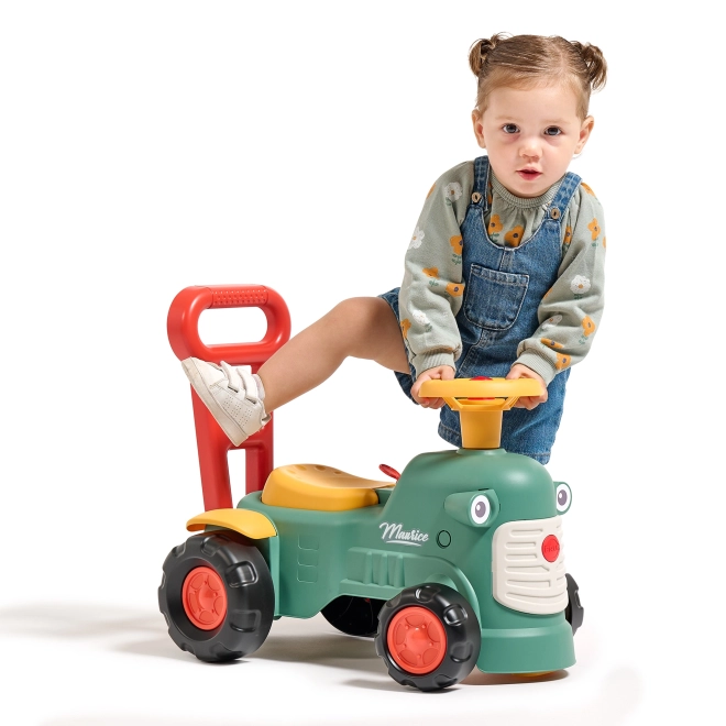Falk 2-in-1 Rutscher und Lauflernwagen Maurice Grün