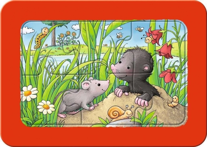 Ravensburger Mein erstes Puzzle Garten Tiere