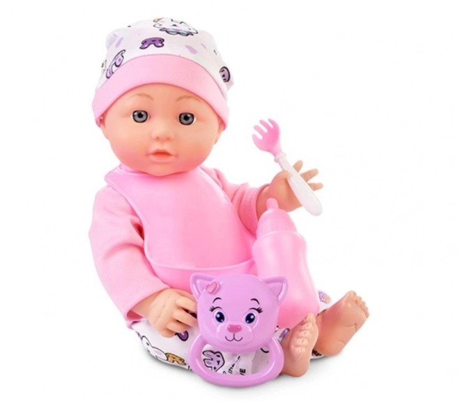 Baby Puppe NATALIA mit Zubehör 30 cm