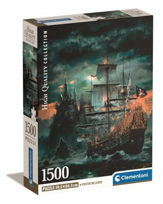 Piraten-Schiff Puzzle 1500 Teile von Clementoni