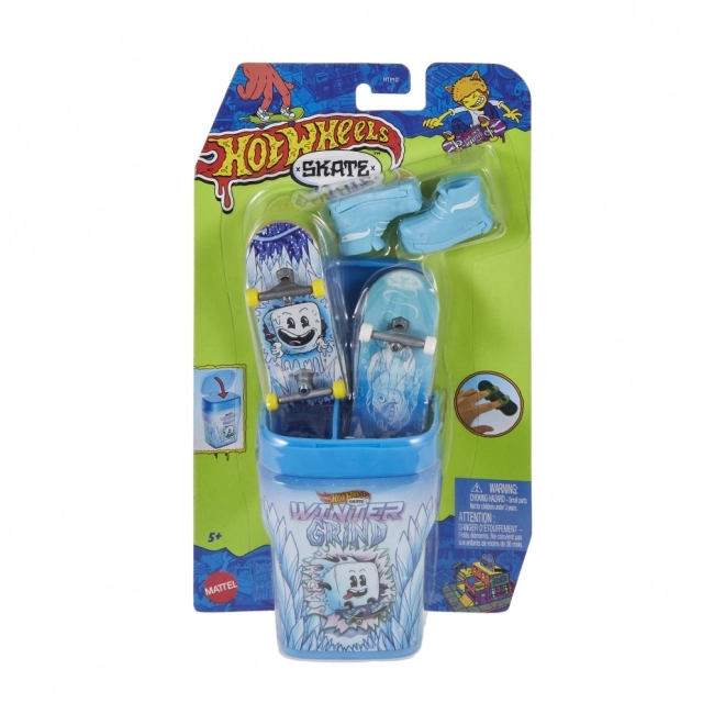 Hot Wheels Fingerboard Set mit Schuhen in Schachtel