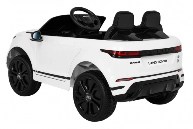 Elektrisches Auto Range Rover Evoque weiß