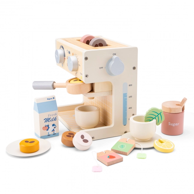 Dřevěný Kaffeemaschine