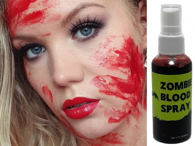 Halloween Blut Spray Make-up