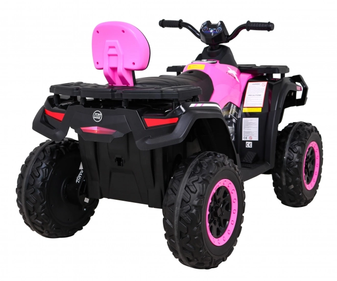 Quad XT-Geschwindigkeit für Kinder Pink + 4x4 + EVA + Langsamer Start + MP3-Radio + LED-Diode