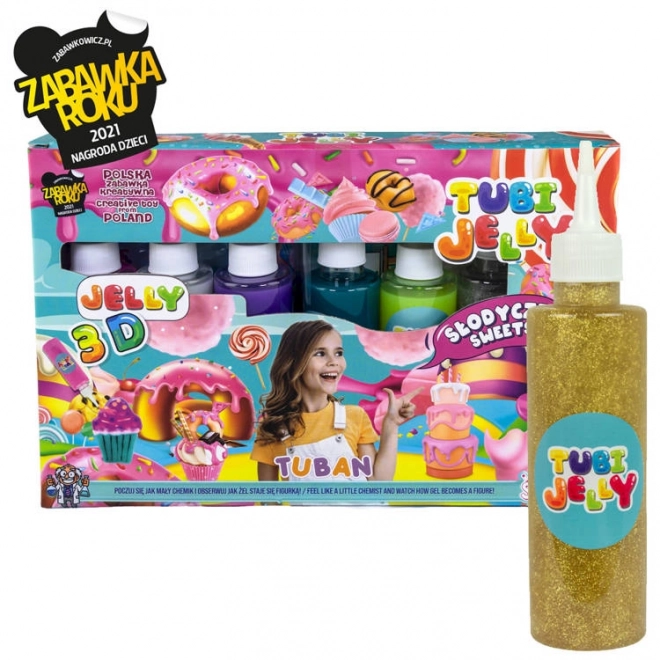 Tubi Jelly Set 6 Farben - Süßigkeiten