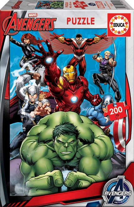 Educa Puzzle Avengers - Die Vereinigung 200 Teile