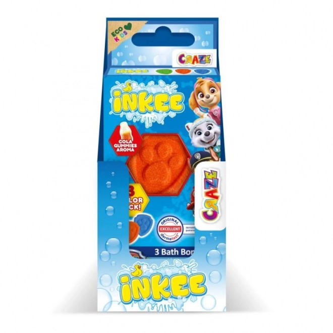 Inkee - Mini-Pack Badebomben Paw Patrol