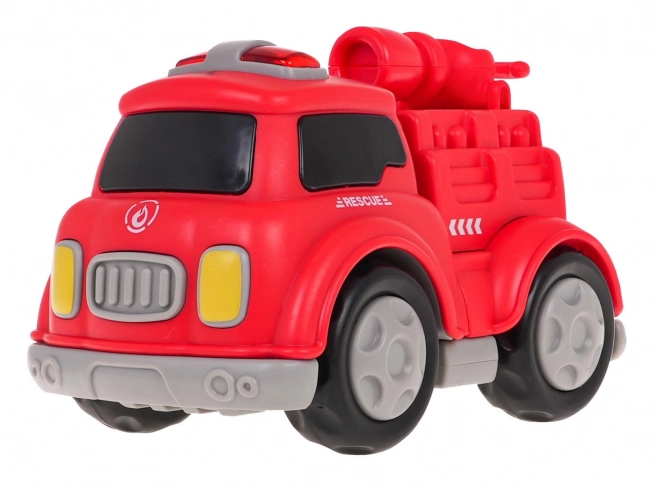 Feuerwehrwagen mit Magneten für Kinder