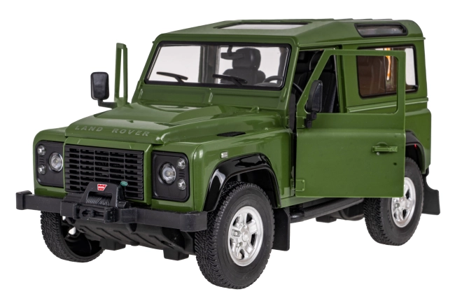 Land Rover Defender Ferngesteuertes Auto in Gelb – grün