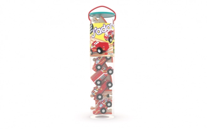Spielset Feuerwehr mit Schienen