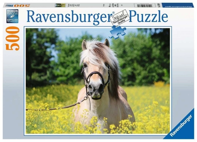 Ravensburger Puzzle Weißes Pferd 500 Teile