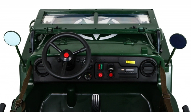 Retro-Geländefahrzeug 4x4 für Kinder