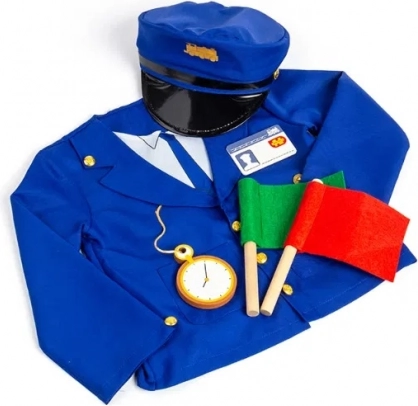 Bigjigs Toys Schaffnerkostüm