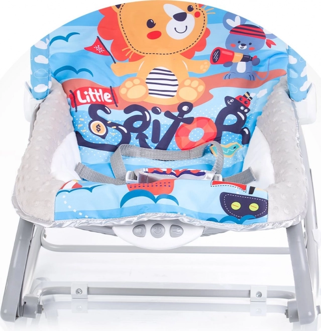CHIPOLINO Vibrierendes 2in1 Baby Spa – Blau