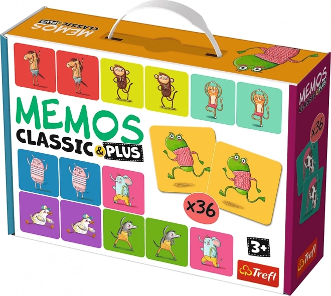 Memos ClassicPlus - Bewegung und Ton Spiel von Trefl