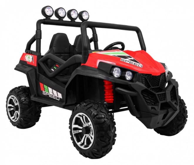 Elektrisches Kinderauto 4x4 mit Polsterung, MP3 und Lichteffekten