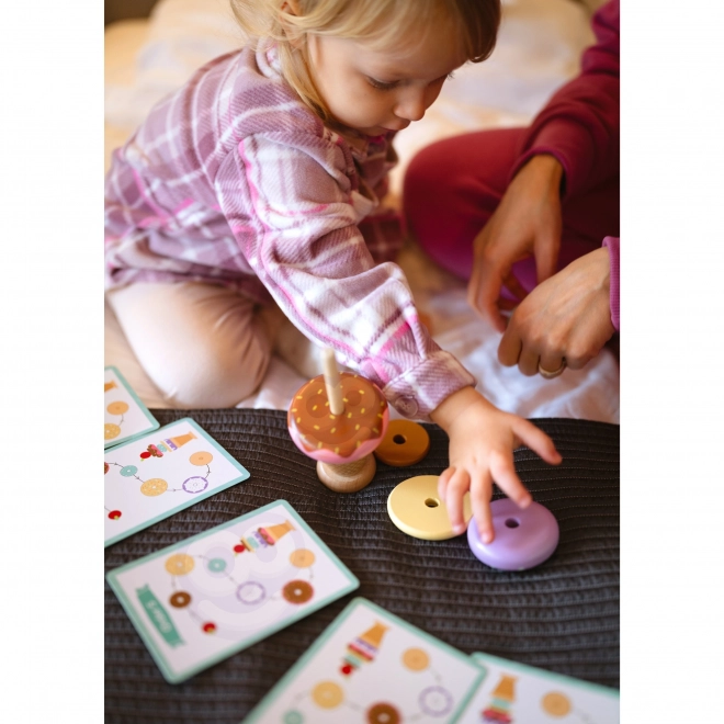Woopie Green Montessori Eisdiele Holzspielzeug