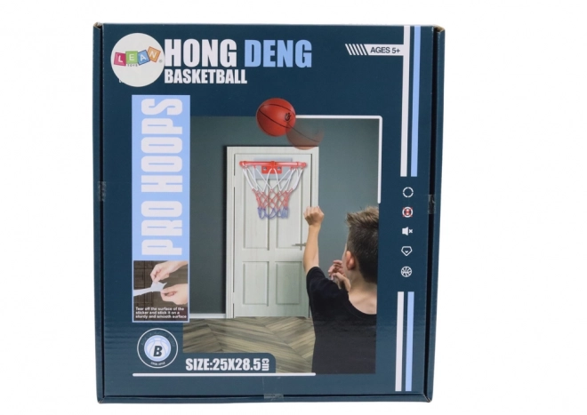 Basketball-Set mit Ball und Pumpe