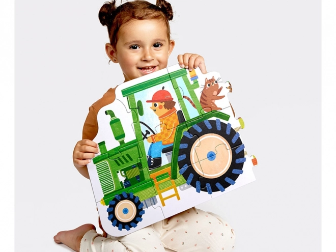 Moto Puzzle Traktor