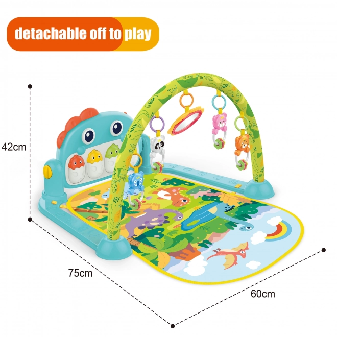 Spieldecke mit Spielbogen Dino