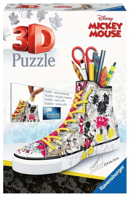 3D Puzzle Sneaker Mickey Mouse