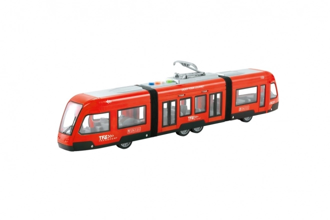 Tram im Maßstab 1:16 Rot