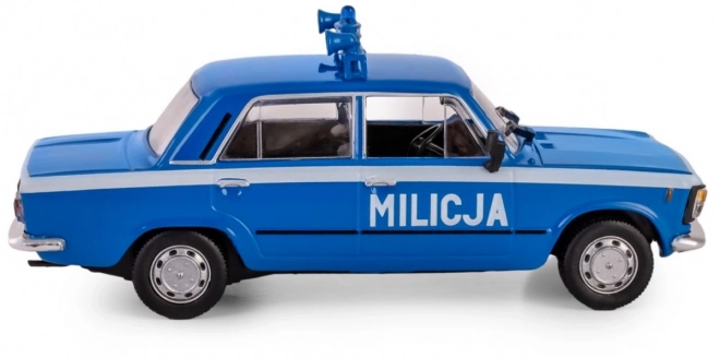 Polski Fiat 125P Milizmodell im Maßstab 1:43