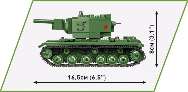 Historische Sammlung Zweiter Weltkrieg KV-2 Baukasten